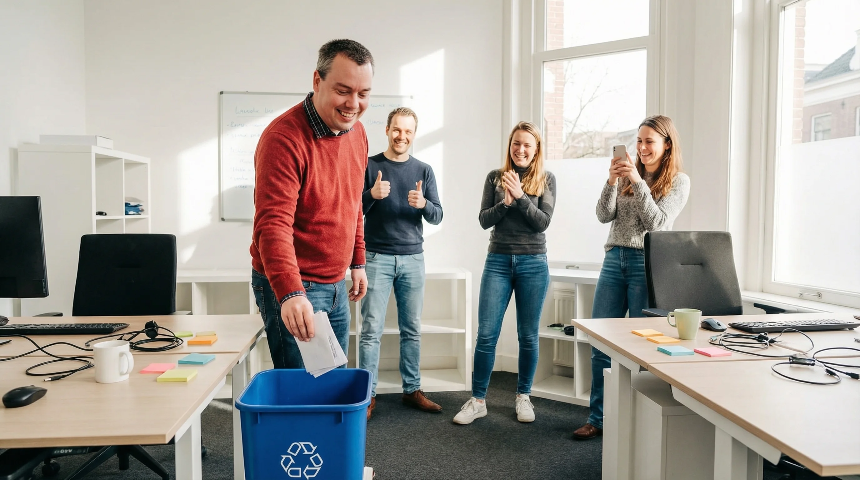 Klaar om papierwerk vaarwel te zeggen?