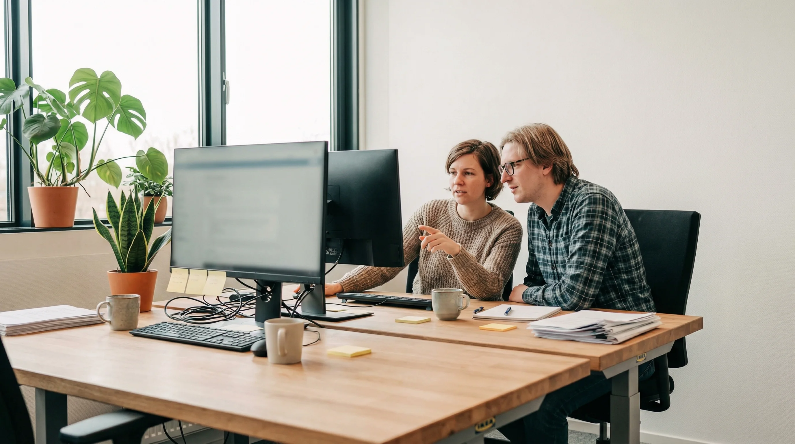 We trainen de AI met al je data en zorgen dat hij je klant herkent.