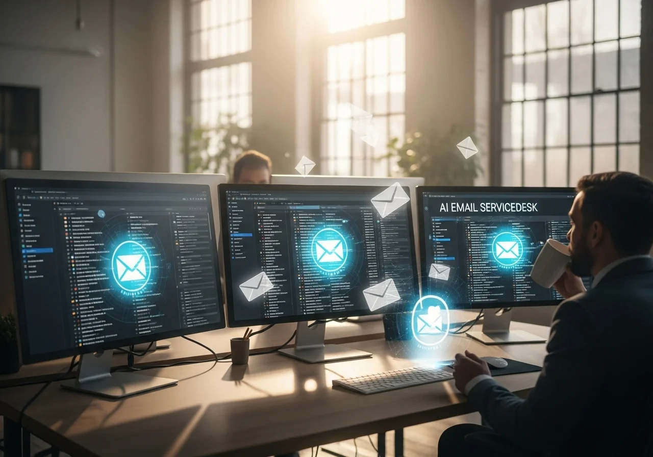 Hoe ontwikkel je een AI email servicedesk?