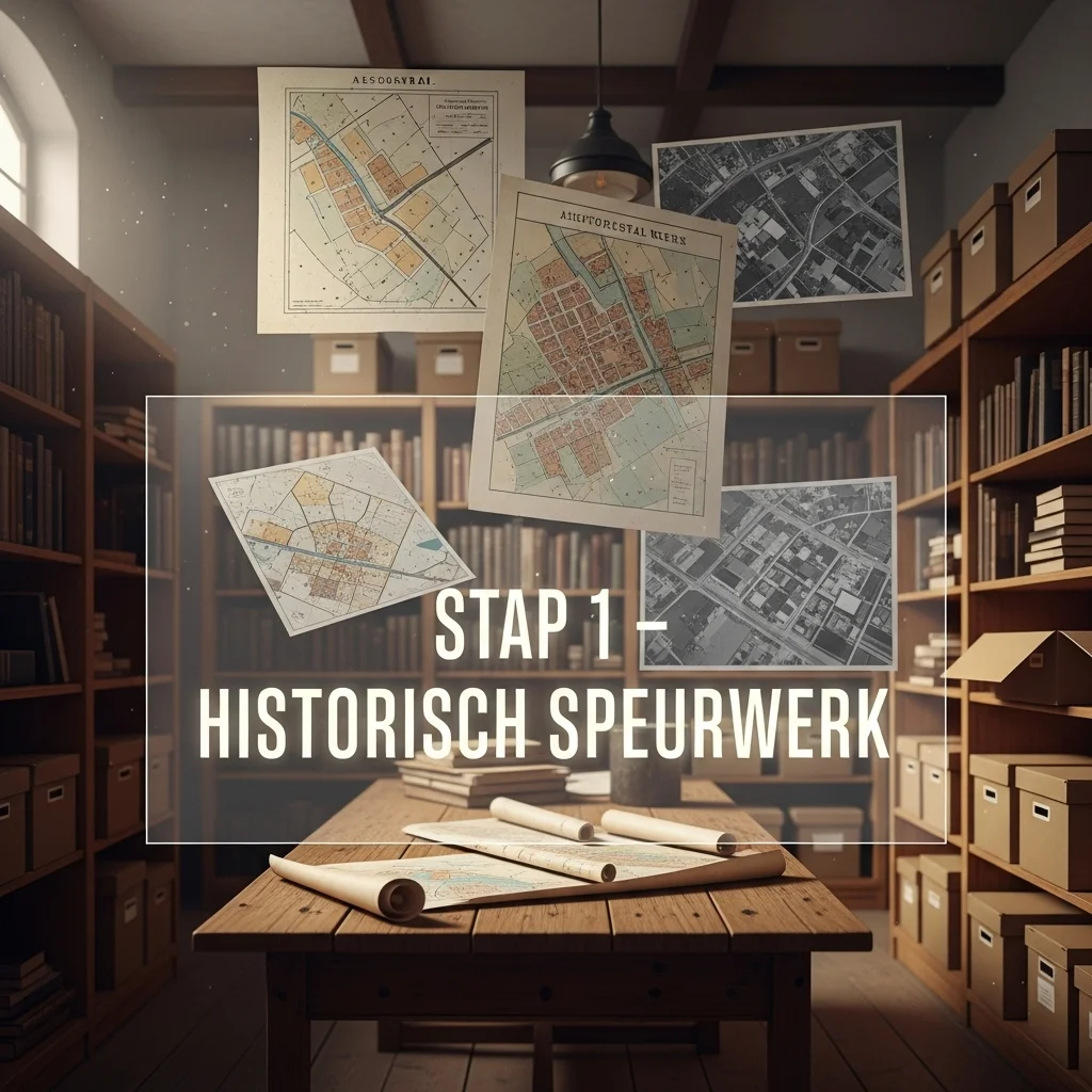 Stap 1: Historisch speurwerk