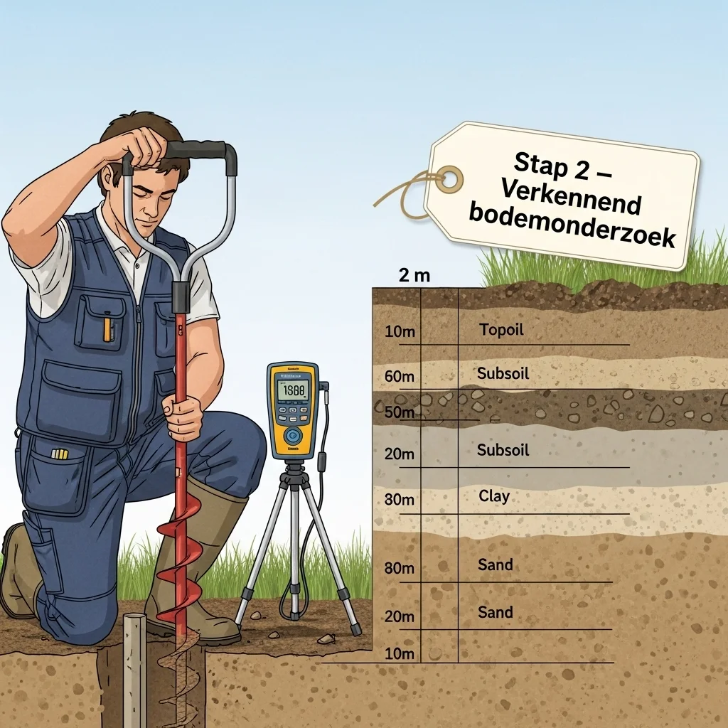 Stap 2: Verkennend bodemonderzoek