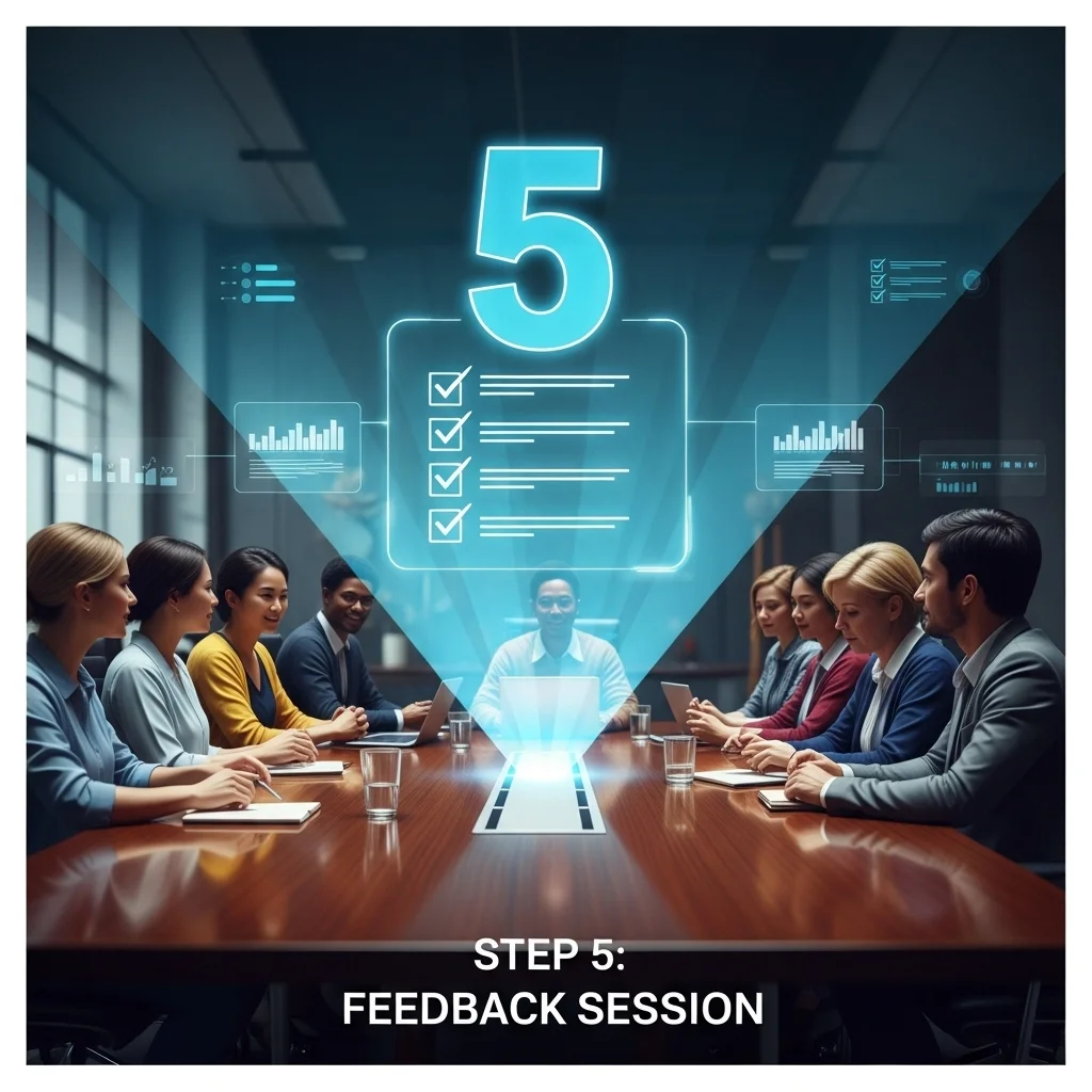 Stap 5 — Terugkoppeling & Q&A