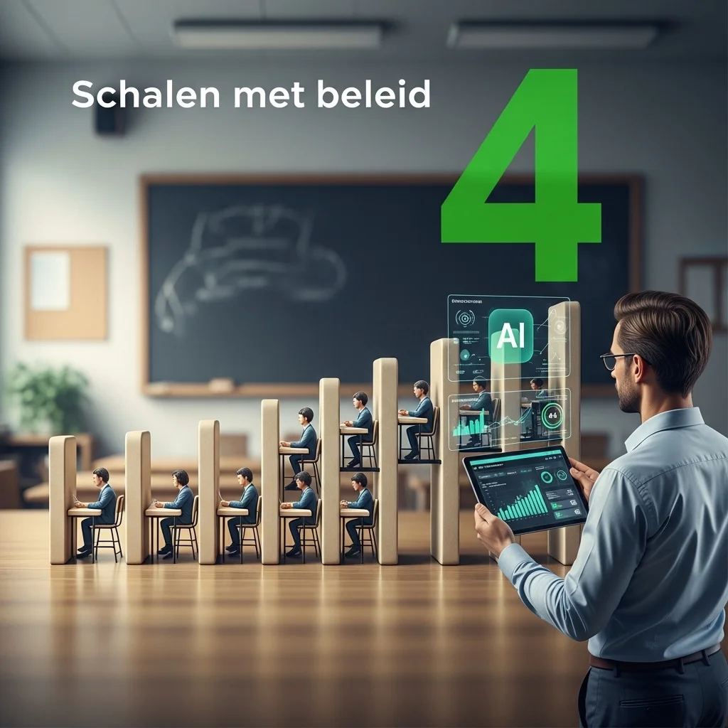 Stap 4 – Schalen met beleid