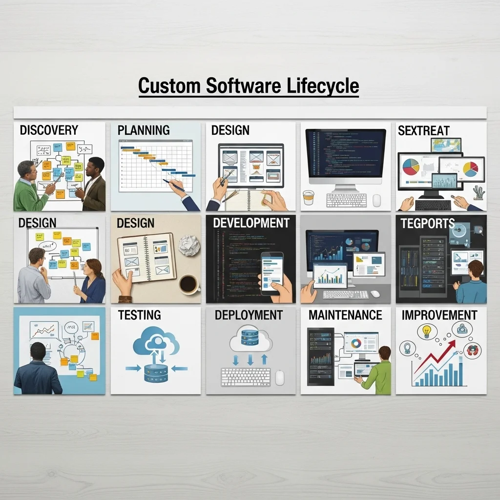 Maatwerk software ontwikkelproces