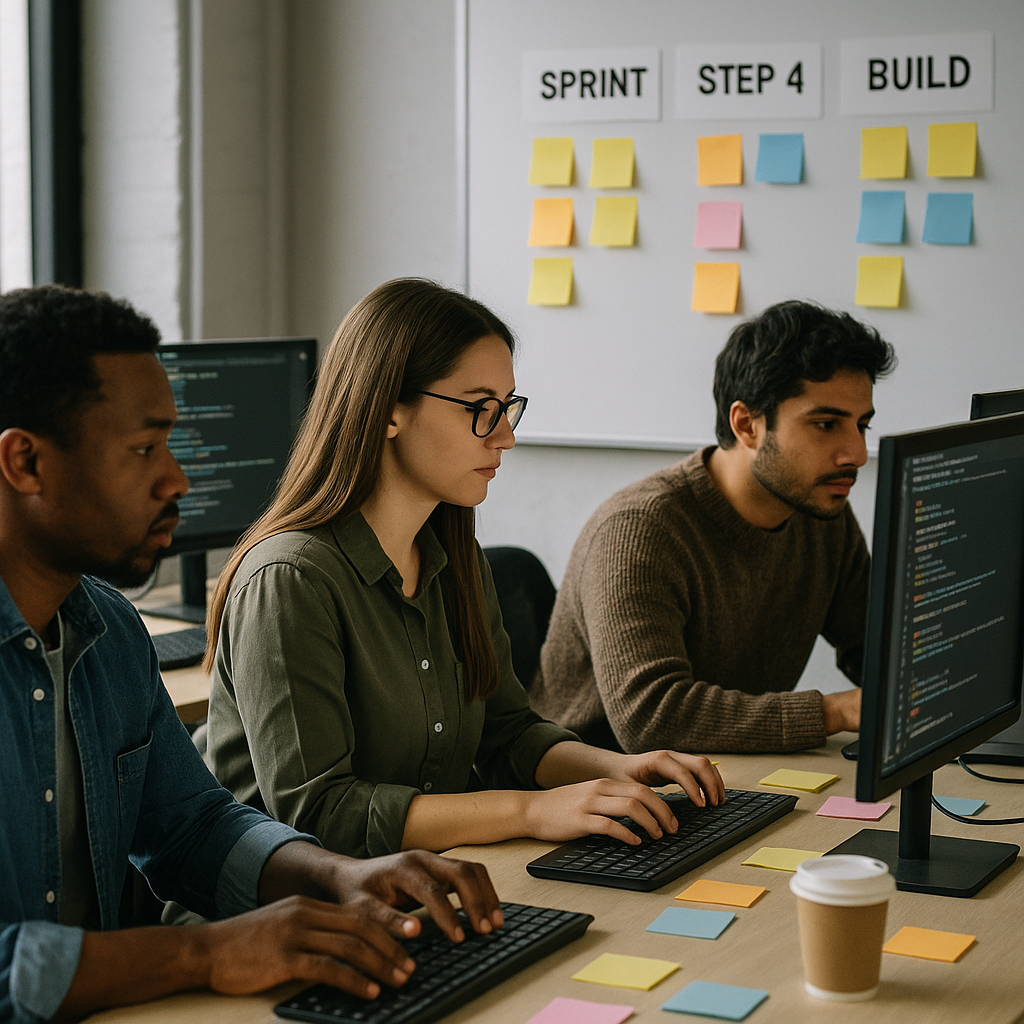 Stap 4: Bouwen, Testen, Herhalen (De Agile Aanpak)