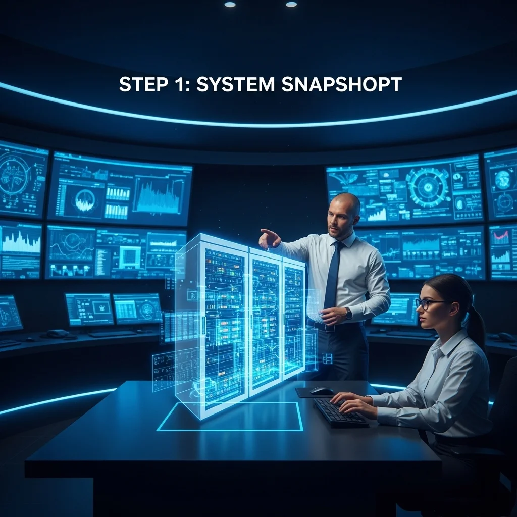 Stap 1: Systeemsnapshot