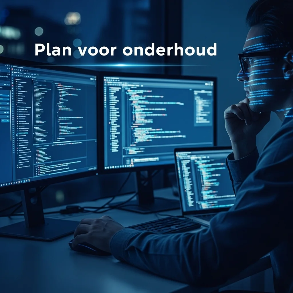 Stap 6: Plan voor onderhoud
