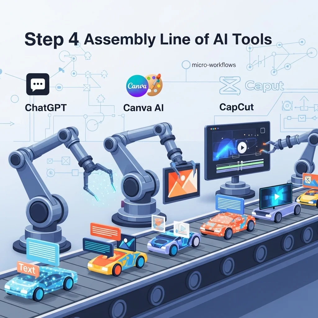 Stap 4: bouw micro-workflows