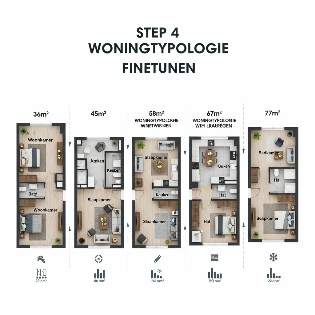 Stap 4 – Woningtypologie finetunen