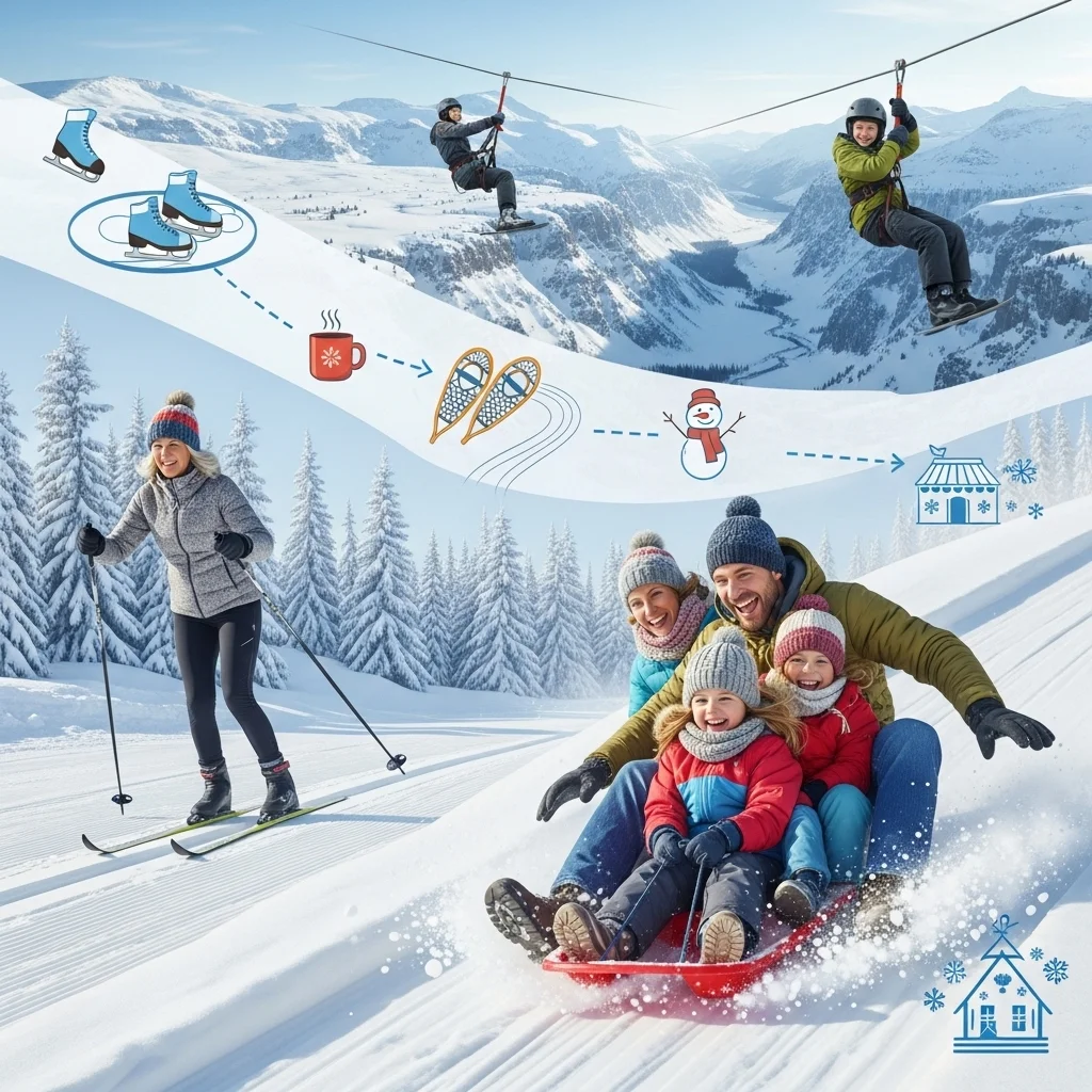 Stap 5 – Vergeet de niet-skiër niet