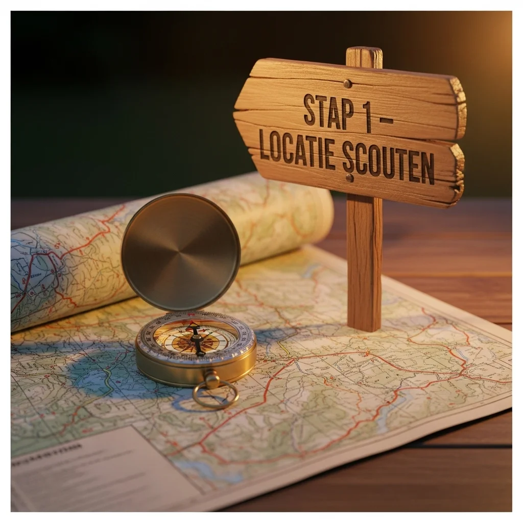 Stap 1 – Locatie scouten