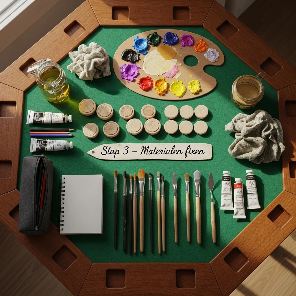 Stap 3 – Materialen fixen