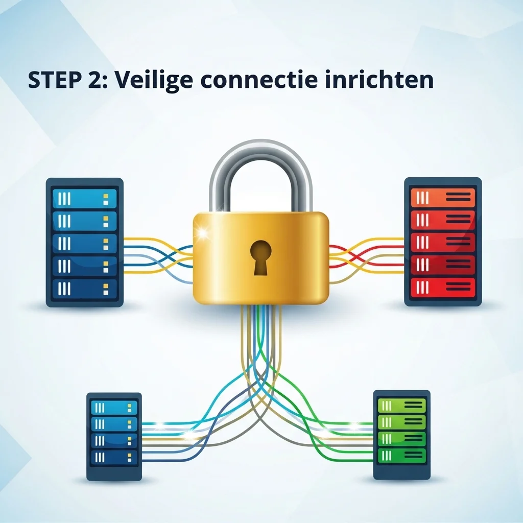 Stap 2: Inrichten van een veilige connectie