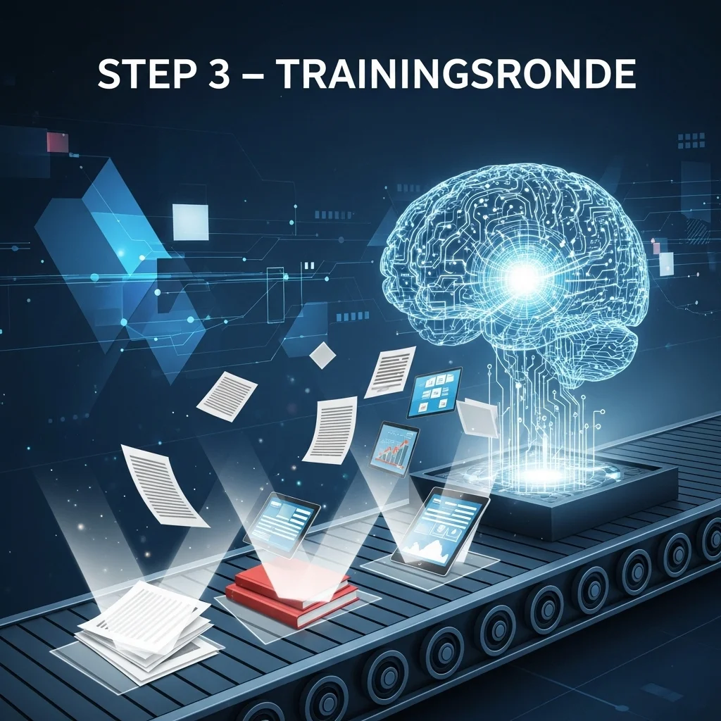 Stap 3: Training en contextbepaling