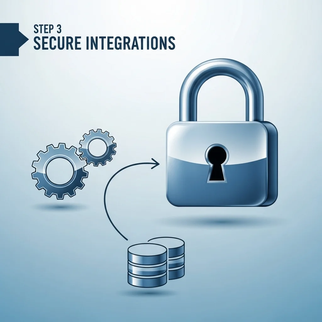 Stap 3: Veilige koppelingen realiseren