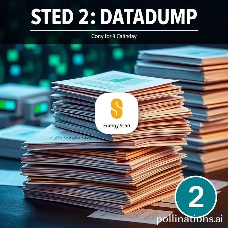 Stap 2 – Datadump