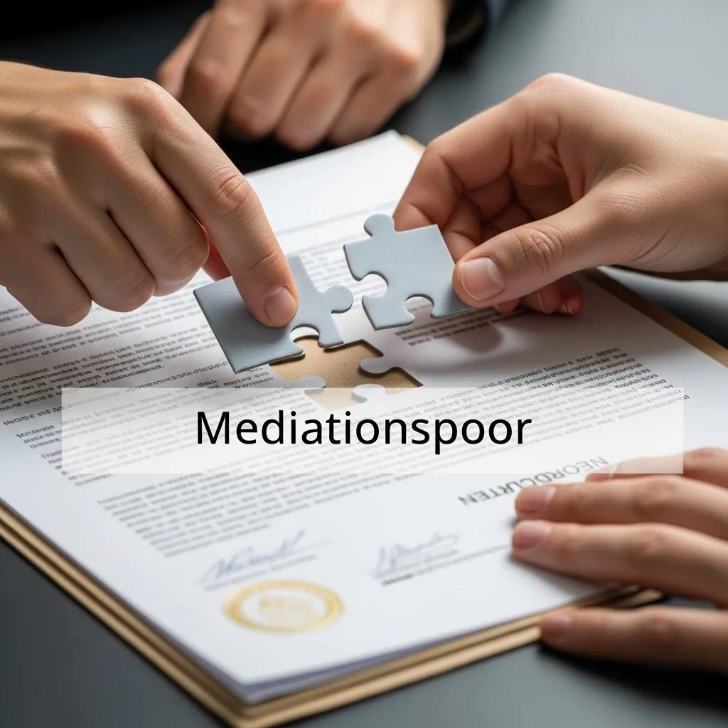 Stap 4 – Het mediationspoor