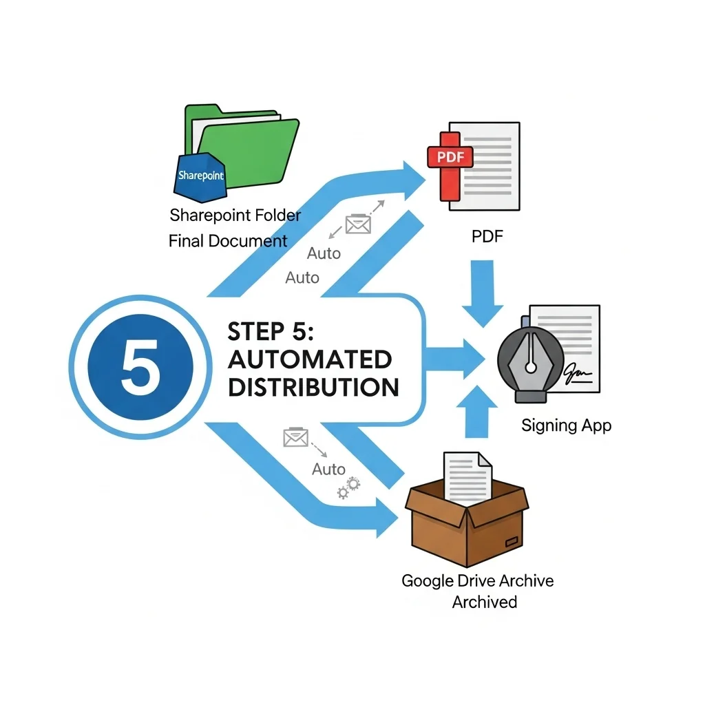Automatische distributie