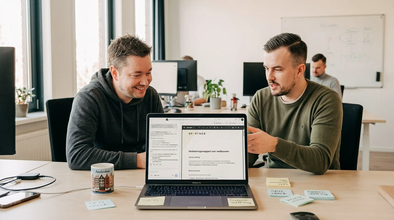 AI website automatisering voor het MKB