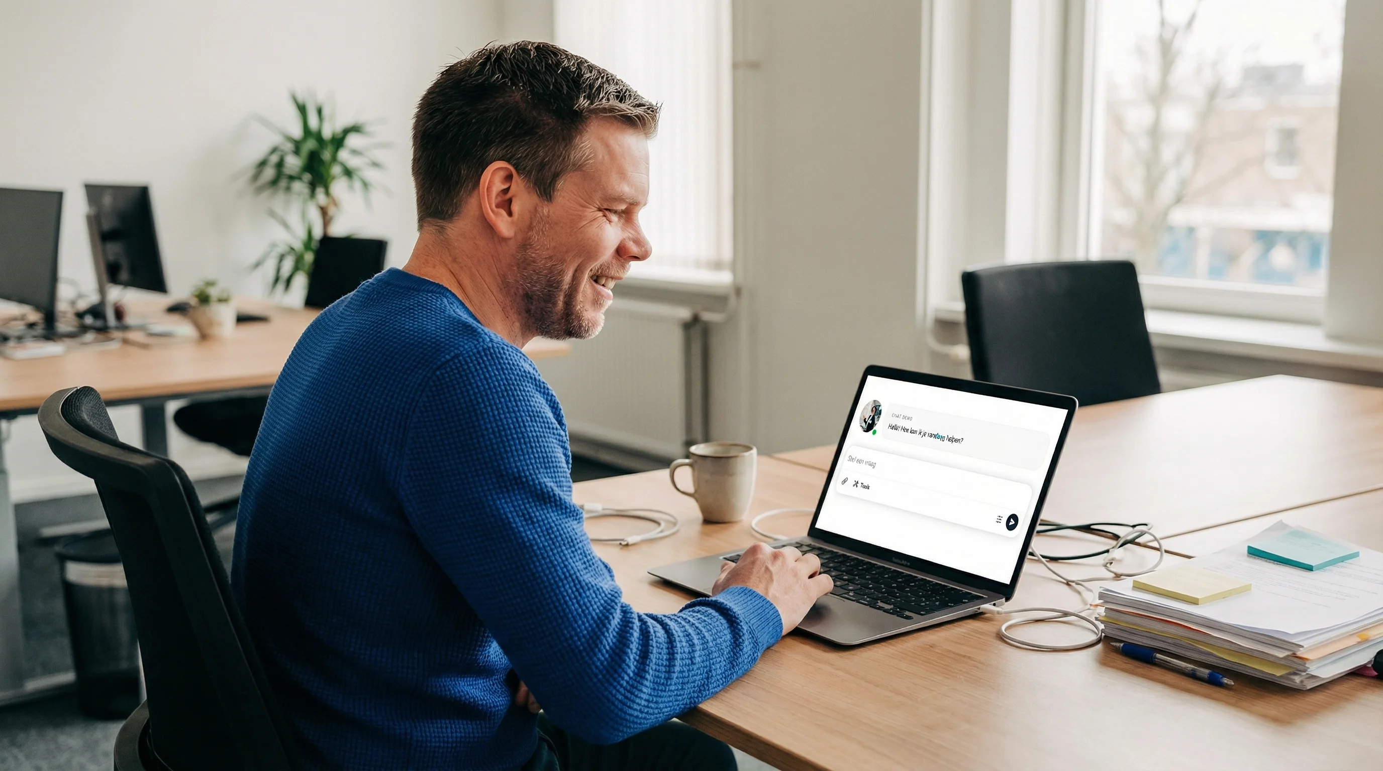 Interne chatbot: Je organisatiebrein centraal