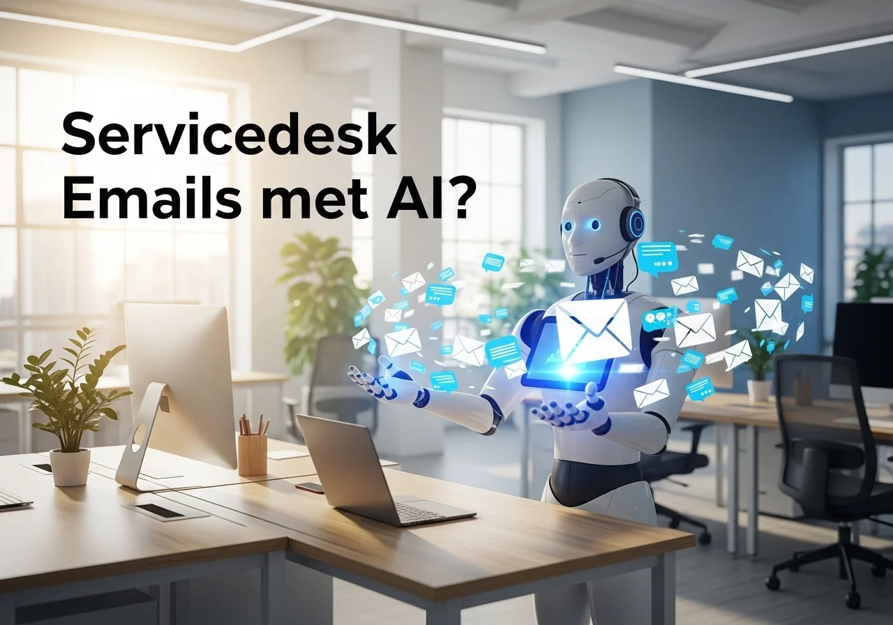 Kunnen we servicedesk-emails automatisch met AI beantwoorden?