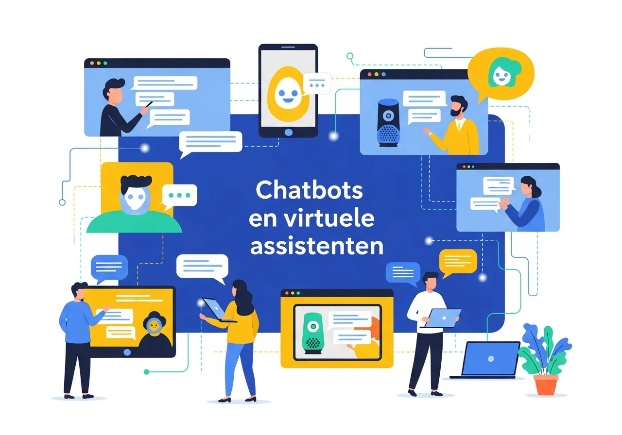 Chatbots en virtuele assistenten: definities, werking en toepassingen