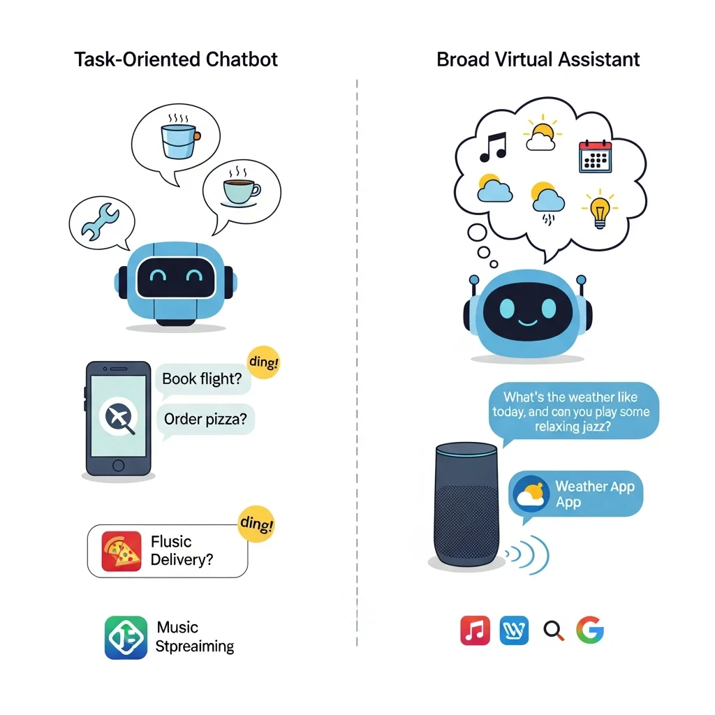 Chatbots en virtuele assistenten: definities, werking en toepassingen