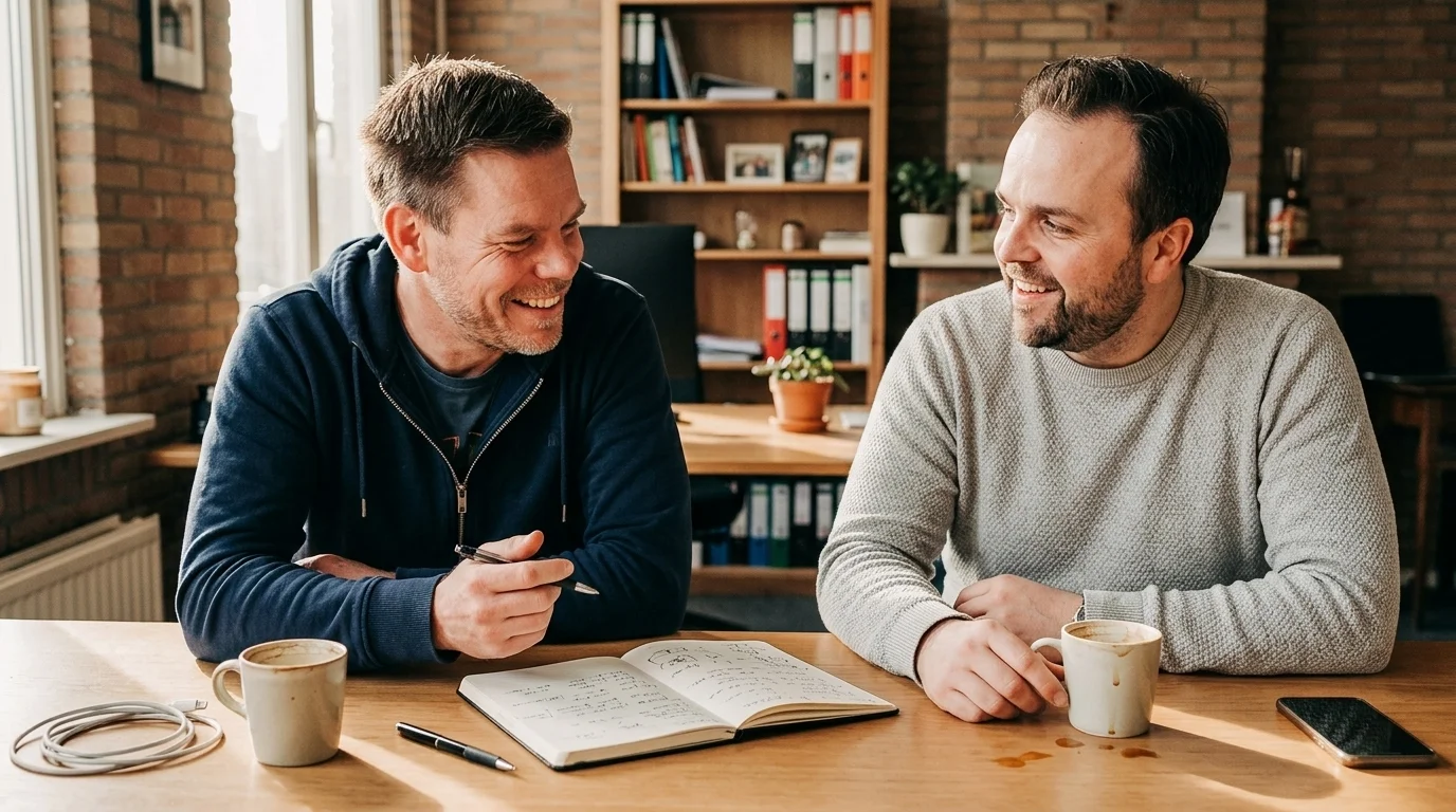 Zin om verder te praten?